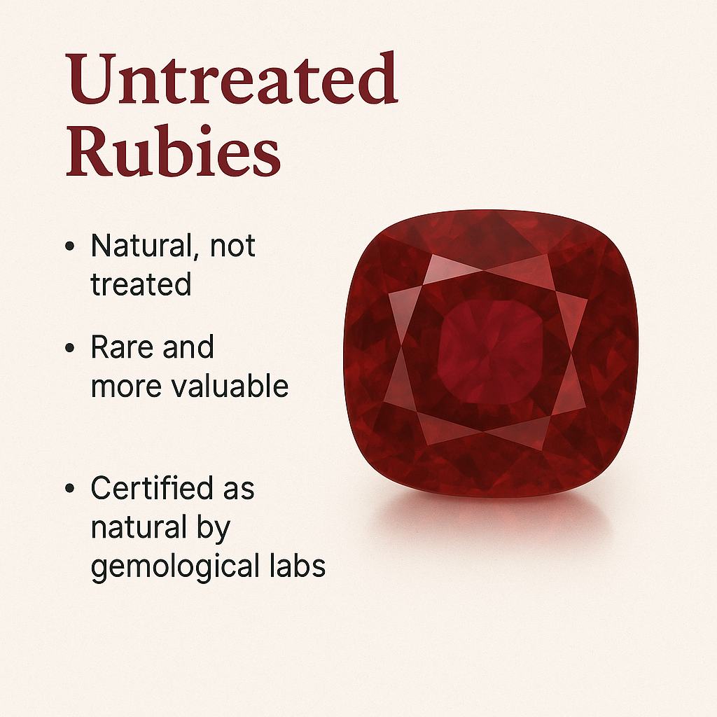 Untreated Rubies